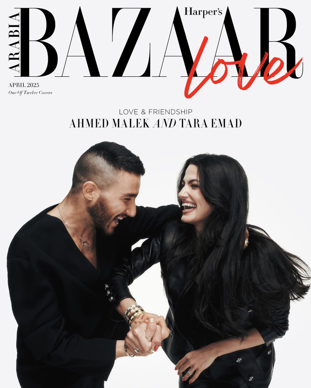 Cartier x Harper's Bazaar Arabia LOVE cover series