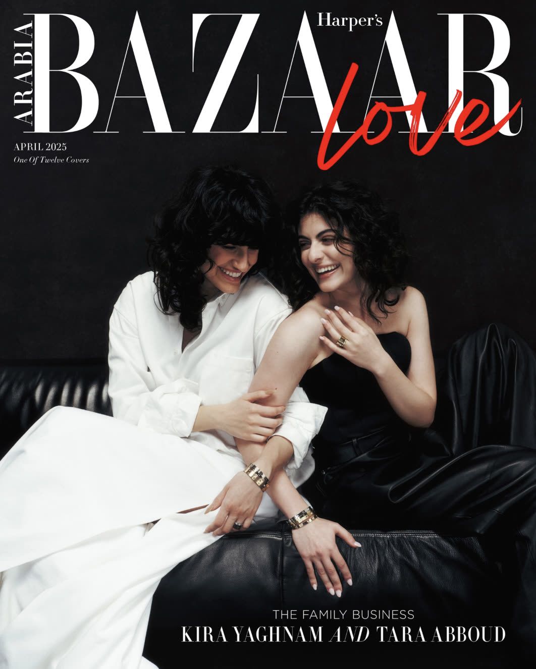 Cartier x Harper's Bazaar Arabia LOVE cover series