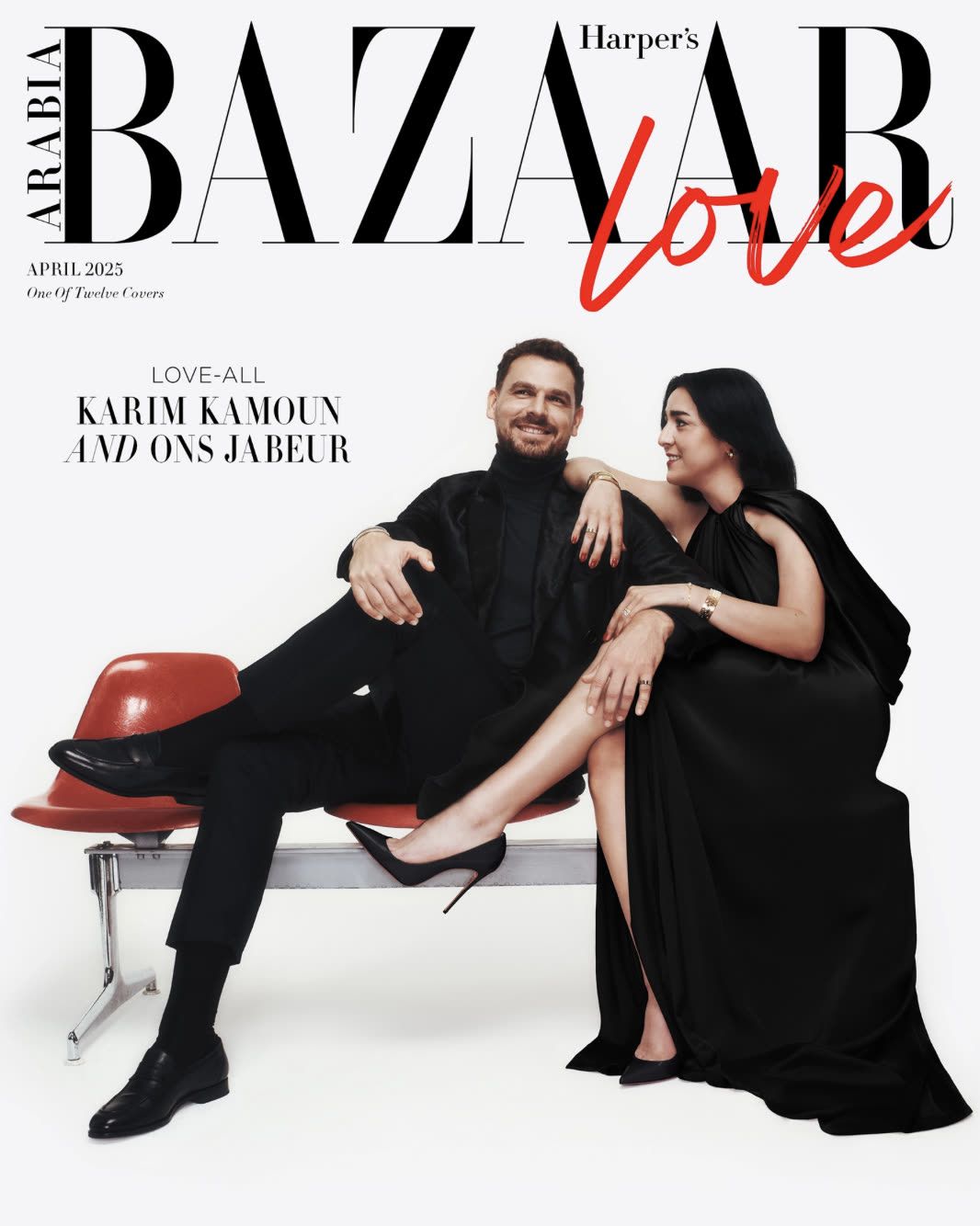 Cartier x Harper's Bazaar Arabia LOVE cover series