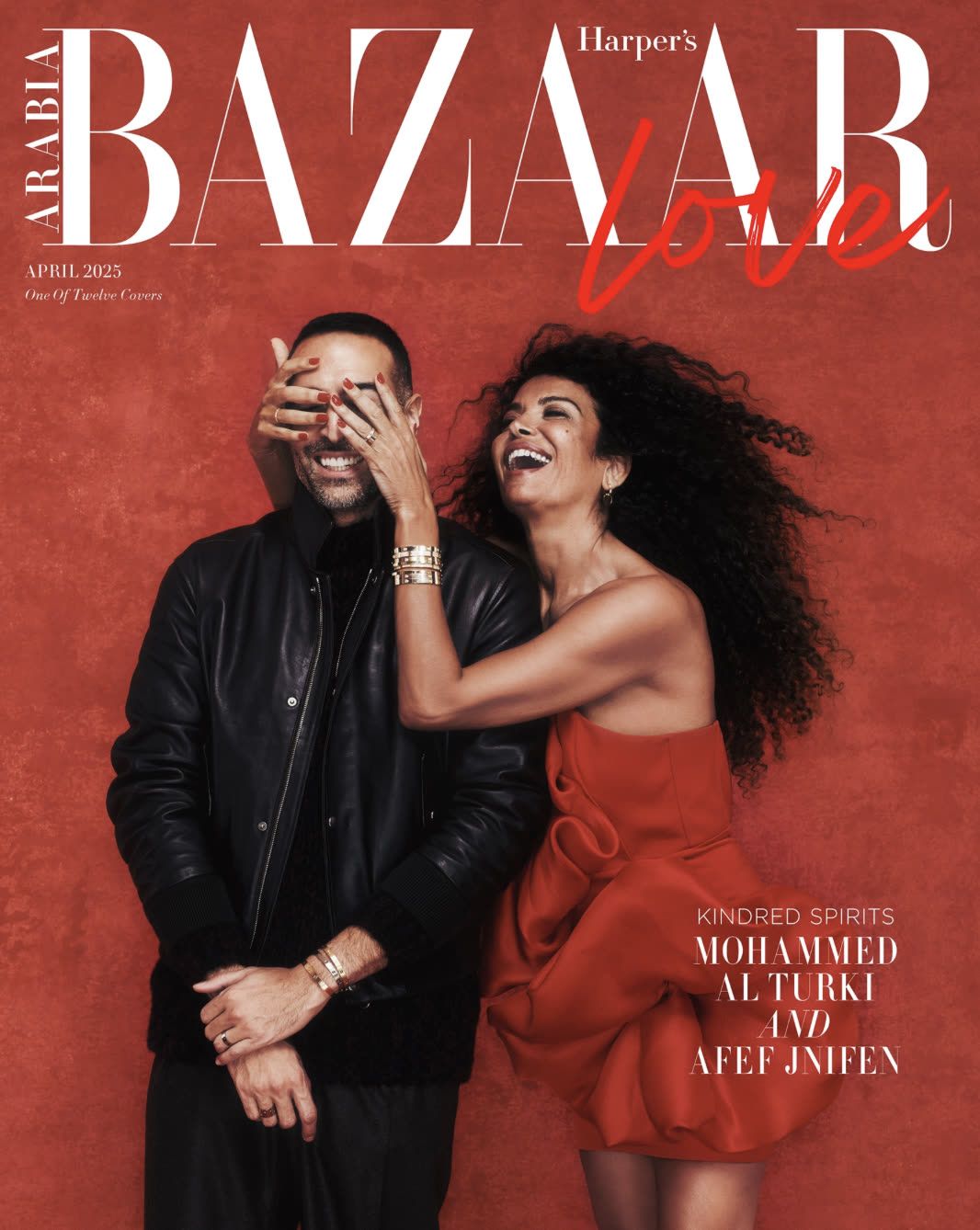 Cartier x Harper's Bazaar Arabia LOVE cover series