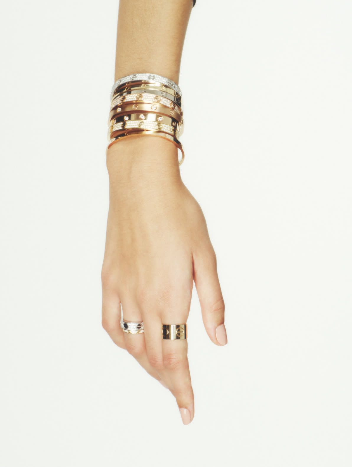 Cartier LOVE collection campaign